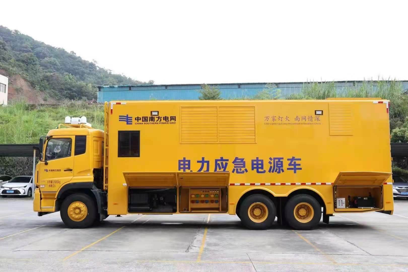 鄂尔多斯安康大型柴油发电机发电车UPS电源出租租赁